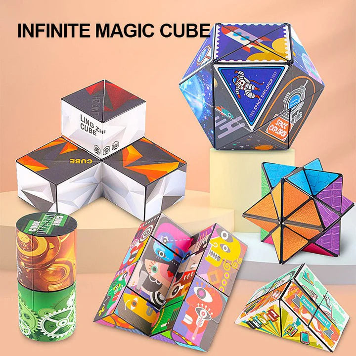 Extraordinary 3D Magic Cube - Set of 3pcs