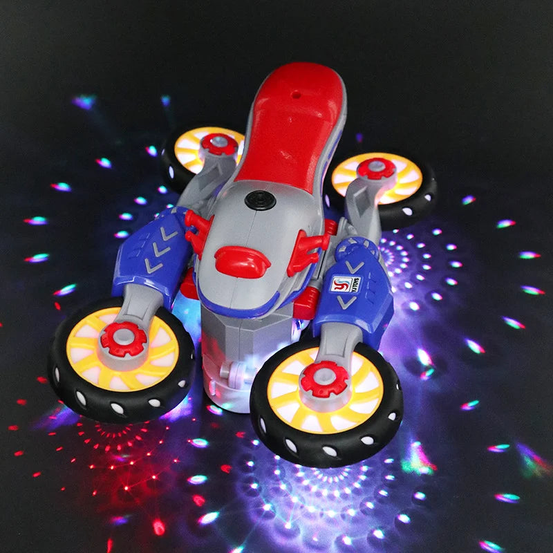 Deformation Motorcycle With Light And Music