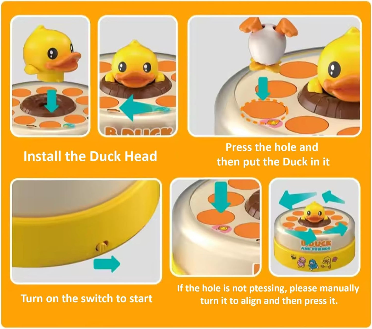 Bouncing Duck Toy