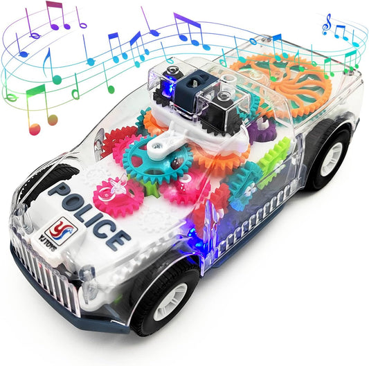 Kids Transparent Car Toy