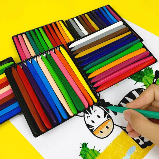 Safe And Non-Toxic Crayons ( Set of 36 Pcs )