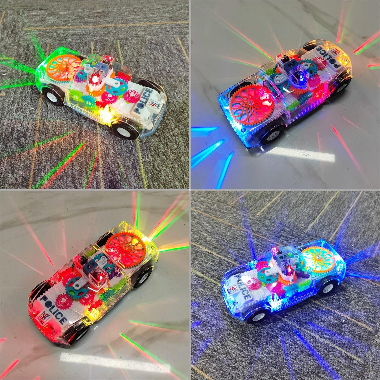 Kids Transparent Car Toy