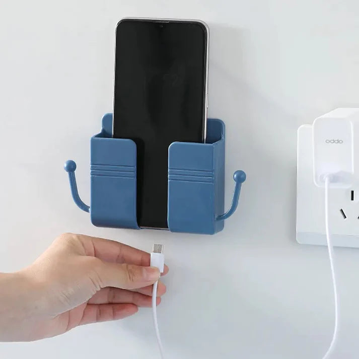 Self Adhesive Wall Mount Phone Holder - Set of 4 Pieces