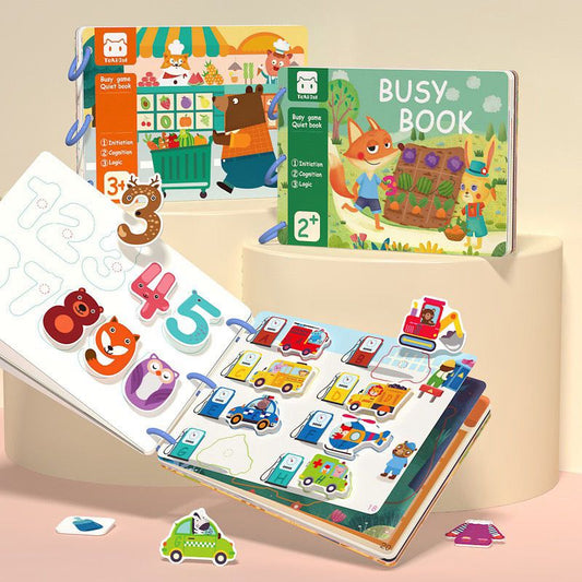 Educational Quiet Sticker Toy - New Version