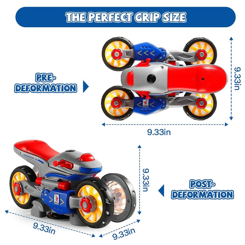 Deformation Motorcycle With Light And Music