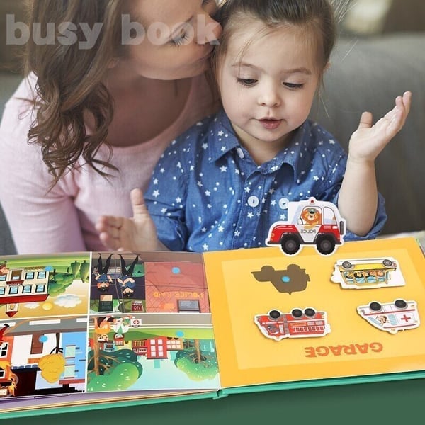 Educational Quiet Sticker Toy - New Version